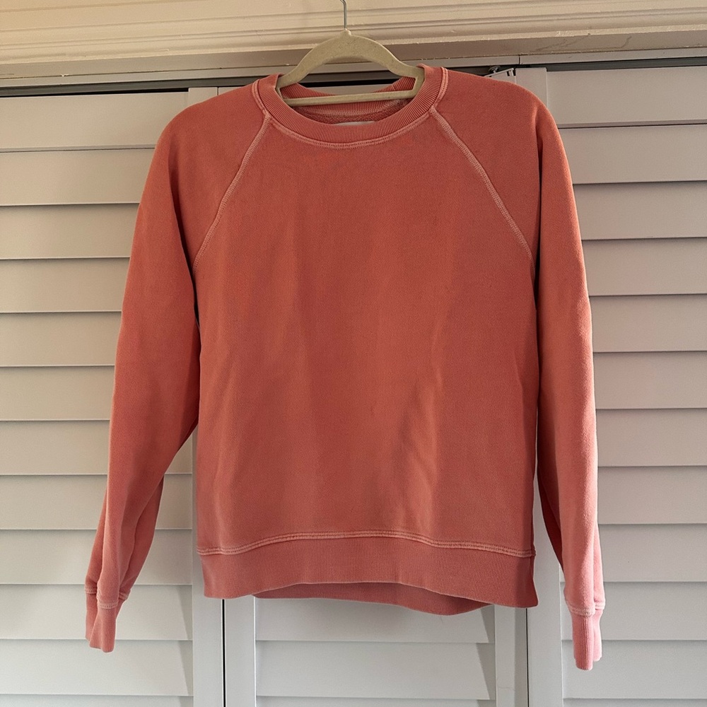 Elizabeth and James Pink Crewneck Sweater
